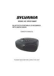 Sylvania SRCD1368BT Owner's Manual