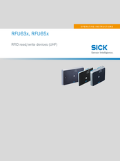 SICK RFU63x-04100 Operating Instructions Manual