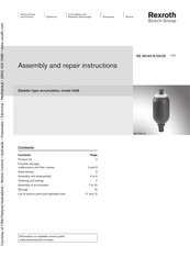 REXROTH HAB Assembly And Repair Instructions