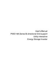Sinexcel PWS1-NA Series User Manual