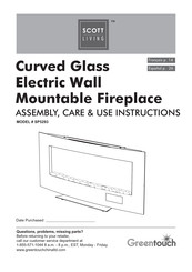Greentouch Scott Living SP5293 Assembly / Care & Use Instructions