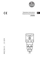Ifm Electronic LR2059 Operating Instructions Manual