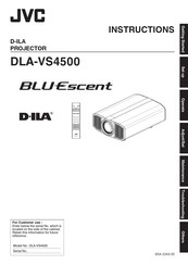 JVC DLA-VS4500 Instruction Manual