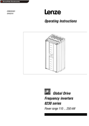Lenze 8234 Operating Instructions Manual