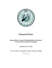Channel D Lino Installation And Use Manual