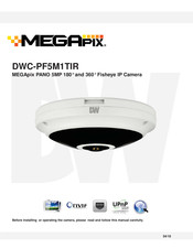 Megapix PANO DWC-PF5M1TIR Manual