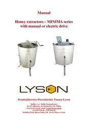 LYSON MINIMA W2029B Manual