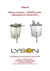 LYSON MINIMA W2033B Manual