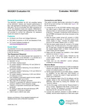 Maxim Integrated MAX2831 Quick Start Manual