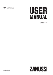 Zanussi ZHI60151G User Manual