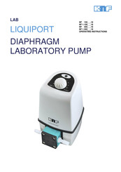 KNF LIQUIPORT 1.300**.18 Series Operating Instructions Manual