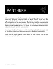 Razer PANTHERA Manual