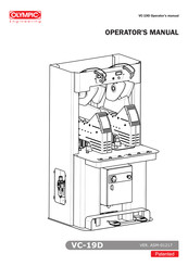 Olympic VC-19D Operator's Manual