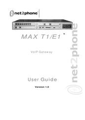 Net2Phone Max T1 User Manual