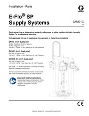 Graco E-Flo SP D200S 6.5 Installation And Parts Manual