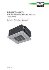 REMKO MXD 260 Operation,Technology,Spare Parts
