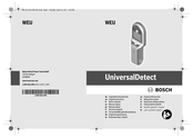 Bosch UniversalDetect Original Instructions Manual