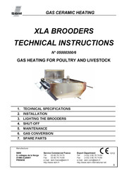 SBM 262 XLA Technical Instructions