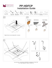 Premier Mounts PP-HDFCP Installation Manual