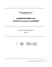 Selectronix SLC4075 Series Installation & Operating Manual