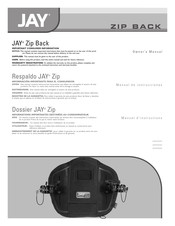 Jay Zip Back Owner's Manual