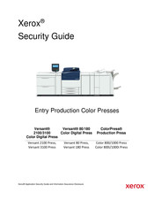 Xerox Versant 80 Press Manuals Manualslib