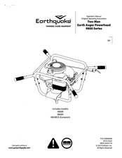 EarthQuake 9800B 9800H Operator's Manual