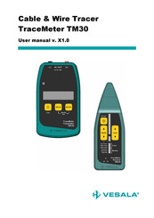 VESALA TraceMeter TM30 User Manual