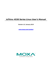 Moxa Technologies ioThinx 4530 Series User Manual