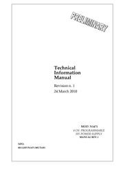 Caen N1471 Series Technical Information Manual