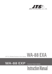 JTS WA-88 EXA Instruction Manual