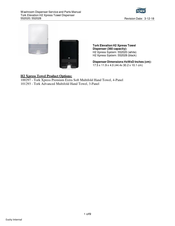 Tork Elevation H2 Xpress Service And Parts Manual