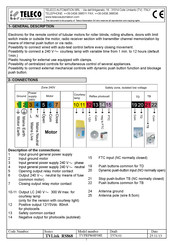 Teleco TVLink RS868 Instructions Manual