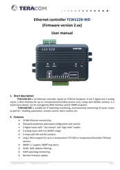 Teracom TCW122B-WD User Manual