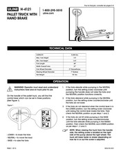 U-Line H-4121 Quick Start Manual
