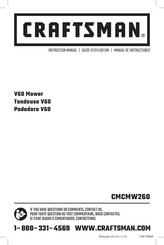 Craftsman CMCMW260 Instruction Manual