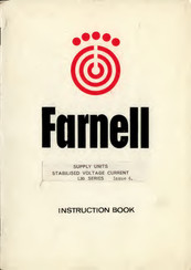 Farnell L30BT Instruction Book