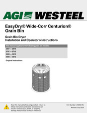 Westeel EasyDry Wide-Corr Centurion 3608 Original Instructions Manual
