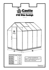CASTLE 6'HE Wide Denbigh Series Manual