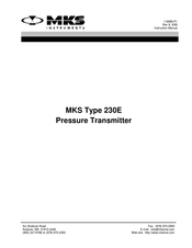 MKS 230E Instruction Manual