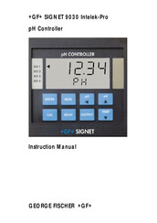 GEORGE FISCHER SIGNET 9030 Intelek-Pro Instruction Manual