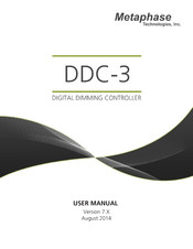 Metaphase Technologies DDC-3 User Manual