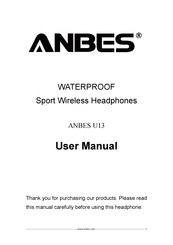 ANBES U13 User Manual