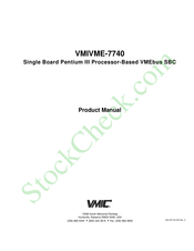VMIC VMIVME-7740 Product Manual