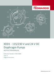 Edwards XDD1 115 V AC Instruction Manual