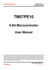 TENX TECHNOLOGY TM57PE10 User Manual
