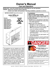 Heat & Glo TRUE-50TG-IFT Owner's Manual