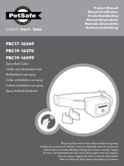 Petsafe PBC19-16370 Product Manual