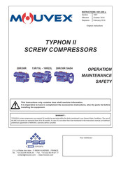 Mouvex 20R SAE4 Operation, Maintenance And Safety Instructions