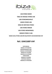 Ibiza sound DJM150BT-VHF User Manual